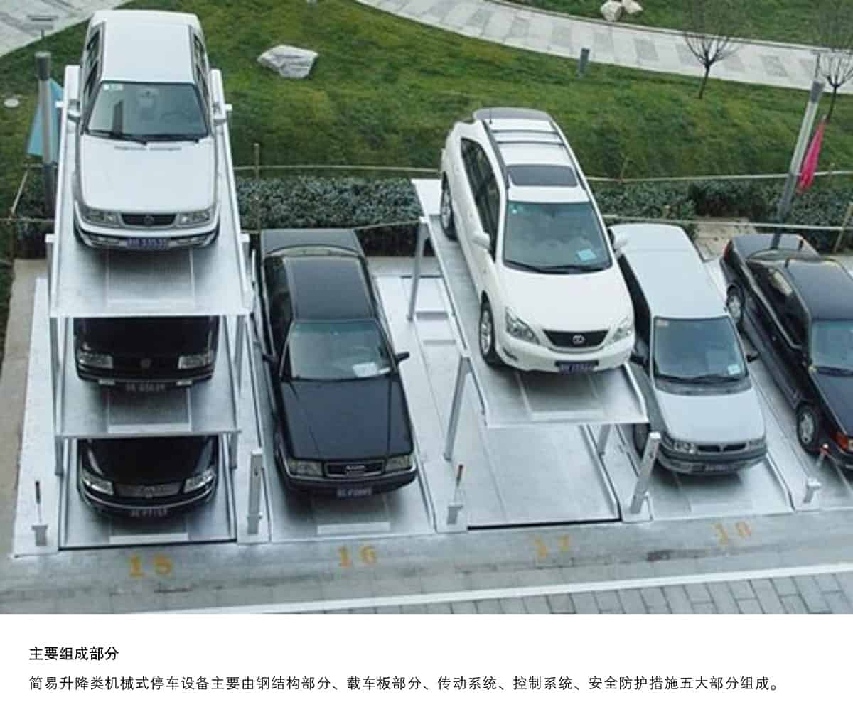 重慶成都PJS3D2三層地坑簡易升降停車設備主要組成部分.jpg