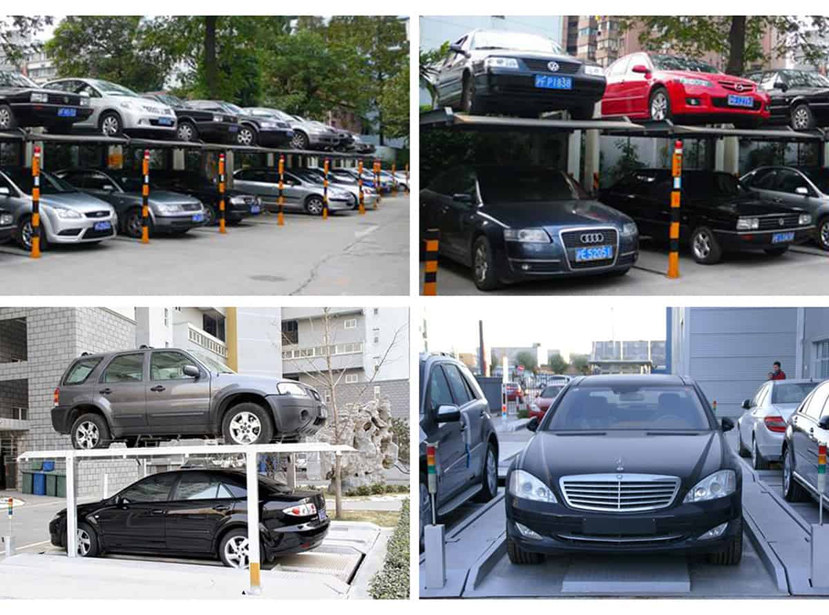 重慶成都PJS2D1二層地坑簡易升降停車設備圖片展示.jpg