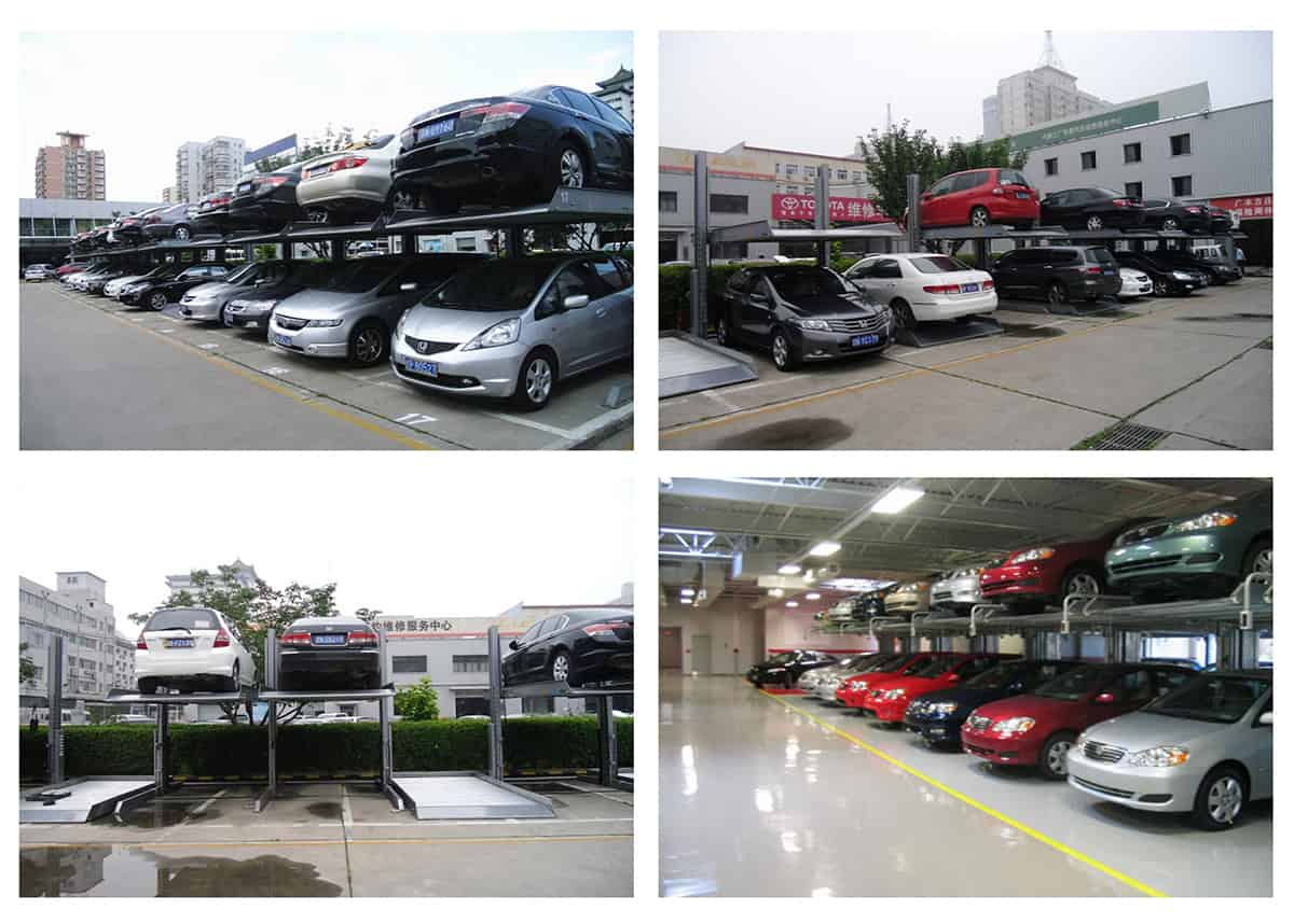 重慶成都倍萊兩柱簡易升降立體停車設備安裝案例.jpg