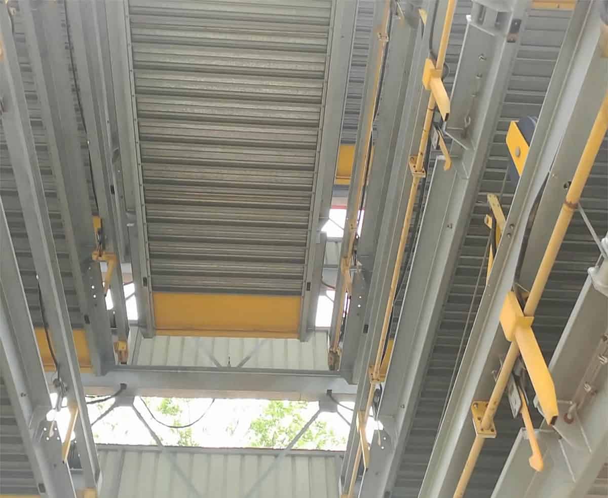 PSH7七層升降橫移類機械式立體車庫設備
