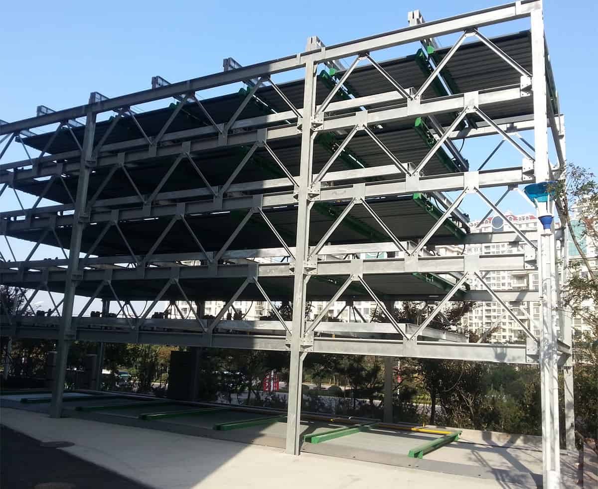 PSH多層升降橫移類機(jī)械式立體車庫設(shè)備