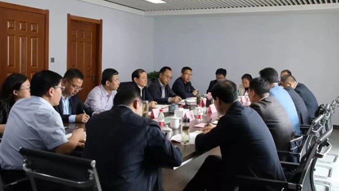 定西市市委副書記、市長戴超一行到訪甘肅文旅集團